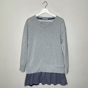 PEOPLE‎ LIKE FRANK | Layered Sweatshirt | Small